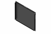 Chassi, tillbehör - Havn BF 360 Solid Side Panel black - HVN-AS-BFSOL-02