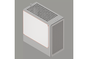 Chassi, tillbehör - Havn BF 360 Solid Side Panel white - HVN-AS-BFSOL-02