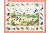 Pusselspel - Larsen Puzzles Nature Puzzle: Pond – 48 pieces Maxi (36.5 x 28.5 cm) 2D Pussel - NA3