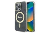 Mobile - Covers & Cases - GUESS IML 4G MagSafe Case for iPhone 16 Pro - Black - 3666339341985