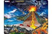 Pusselspel - Larsen Puzzles Volcanoes Jigsaw Puzzle – 70 pieces Maxi (36.5 x 28.5 cm) 2D Pussel - NB2