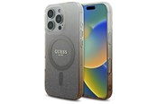 Mobile - Covers & Cases - GUESS IML Glitter Gradient MagSafe Case for iPhone 16 Pro - Brown - 3666339301422
