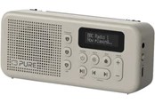 DAB, Nätverk & Klockradio - PURE Elan Move - DAB+/FM - Mono - Sandsten - 255878
