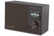 DAB, Nätverk & Klockradio - PURE Evoke One Walnut - Valnöt - 255789