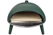 Grill & tillbehör - Delivita Diavolo Gas-Fired Pizza Oven Green - DEL-3001
