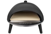 Grill & tillbehör - Delivita Diavolo Gas-Fired Pizza Oven Black - DEL-3003