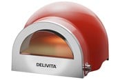 Grill & tillbehör - Delivita Flow Dual-Fuel Pizza Oven Chilli Red - DEL-5003