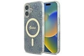 Mobile - Covers & Cases - GUESS IML 4G MagSafe Case for iPhone 16 - Blue - 3666339345365