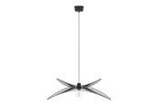 Lampor - EGLO ARROTURAS PENDEL L800 E27 SVART - 903122