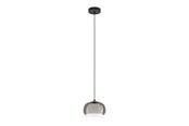Lampor - EGLO BELOMONTEJO PENDEL Ø:220 E27 SVART/SVART-TRANSP. - 903021