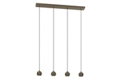Lampor - EGLO BIMEDA 1 LÅNGBORD L770 4L GU10 MÖRK BRONS - 902613
