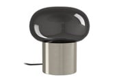 Lampor - EGLO BRAVINO BORDSLAMPA H170 TOUCH STÅL/SVART-TRANSP. - 902535