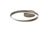 Lampor - EGLO CAMEROTA TAKPLAFOND Ø:410 DIMBAR MÖRK BRONS/VIT - 902548