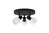 Lampor - EGLO CASTELLAZO RONDEL Ø:250 3L E14 SVART/VIT - 902469