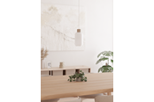 Lampor - EGLO DASMINA PENDELLAMPA Ø:130 E27 SAND/VIT - 903146