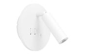 Lampor - EGLO FANZAROTTA SPOT RUND Ø:145 M/BRYTARE + USB-C VIT - 902164