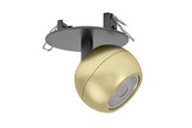 Lampor - EGLO MENGIBAR SPHERE INBYGGD. Ø:90 CCT DIMBAR. GULD/SVART - 902725