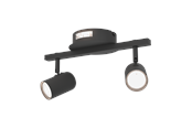 Lampor - EGLO MONTEMURRO SPOTSKENA L320 2L SVART - 902705