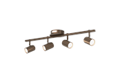 Lampor - EGLO MONTEMURRO SPOTSKENA L700 4L MÖRK BRONS - 902709