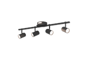 Lampor - EGLO MONTEMURRO SPOTSKENA L700 4L SVART - 902706
