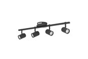 Lampor - EGLO MONTEMURRO SPOTSKENA L700 4L SVART - 902706