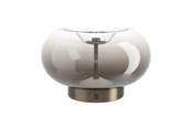 Lampor - EGLO OPTICA 1 BORDSLAMPA H155 CCT M/AVSKÄRM. BRONS/BRUN-TRANSP. - 902712