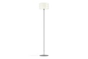 Lampor - EGLO TORTORA GOLVLAMPA H1600 M/BRYTARE. KROM/VIT - 903074