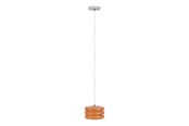 Lampor - EGLO TORTORA PENDEL Ø:200 KROM/ORANGE - 903076