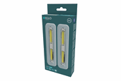 Lampor - EGLO YAMENZI UNDERSKÅP BATTERI L178 2 ST M/BRYTARE IP65 SILVER - 902939