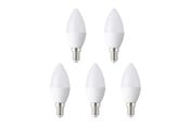 Glödlampor - EGLO LED-glödlampa C35 OPAL 2700K 470LM 5 ST E14 - 117633