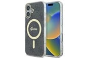 Mobile - Covers & Cases - GUESS IML 4G MagSafe Case for iPhone 16 Plus - Black - 3666339341978