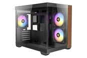 Chassi - Antec CX600M Wood ARGB - mid tower - ATX - Chassi - Tower - Brun - 0-761345-10138-7