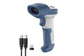 Streckodsskanner - Inateck BCST-73 - 1D/2D | USB/Bluetooth/2.4GHz - BCST-73_white blue