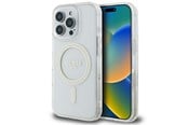 Mobile - Covers & Cases - GUESS IML Glitter Circle MagSafe Case for iPhone 16 Pro Max - Clear - 3666339307585