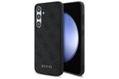 Mobile - Covers & Cases - GUESS GUHCS24FEG4GFGR S24 FE S721 gray/gray hardcase 4G Metal Gold Logo - 3666339386351