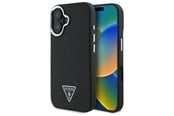 Mobile - Covers & Cases - GUESS GUHMP16MPGTSPSK iPhone 16 Plus 6.7" black/black hardcase Grained Triangle MagSafe - 3666339302313