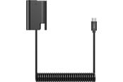 Kamera & objektivtillbehör - SmallRig 6657 Dummy Battery Power Cable for USB-C for DMW-BLK22 - 6657