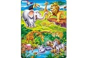 Pusselspel - Larsen Puzzles Safari Puzzle – 18 pieces Maxi (36.5 x 28.5 cm) 2D Pussel - US16
