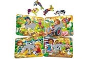 Pusselspel - Larsen Puzzles "Children on the Farm" Jigsaw Puzzle 4 assorted designs – 9 pieces Mini (18.3 x 14.3 cm) 2D Pussel - Z11