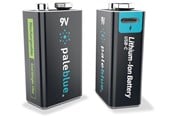 Battery - paleblue Pale Blue Voyager 9V Battery 2-pack of 9V w/ 2x1 c - PB-9V-2G