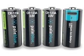 Battery - paleblue Pale Blue Voyager CR123 Battery 4-pack of CR123 i - PB-CR123A-2G