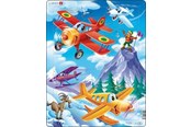 Pusselspel - Larsen Puzzles Airplane Jigsaw Puzzle – 20 pieces Maxi (36.5 x 28.5 cm) 2D Pussel - US12