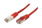 Nätverkskabel - Roline patch cable - 5 m - red - Röd - 5m - 21.15.0161-S