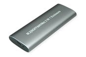 Hårddisk, tillbehör - Roline VALUE - storage enclosure - external type - M.2 NVMe Card - USB 3.2 (Gen 2) - 16.99.4132