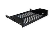 Rack chassis - Roline VALUE - rack shelf - 440 x 350 mm 25 kg load capacity U-Shape - 2U - 26.99.0433
