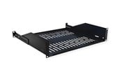 Rack chassis - Roline VALUE - rack shelf - 440 x 400 mm 25 kg load capacity U-Shape - 2U - 26.99.0434