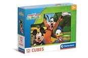 Pusselspel - Clementoni Mickey Mouse Clubhouse Cube Puzzle 2026 12 pieces Block - 41348