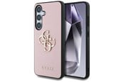 Mobile - Covers & Cases - GUESS Grained Big 4G Logo Small Classic Logo case for Samsung Galaxy S25 Plus pink - 3666339449209