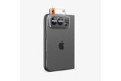 Mobiltelefontillbehör-Skyddsfilm - Spigen Glass tR EZ Fit Optik Pro 2 Pack - Black - iPhone Duo - AGL12011