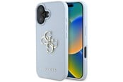 Mobile - Covers & Cases - GUESS Grained Big 4G Logo Small Classic Logo case for iPhone 16 - blue - 3666339424671